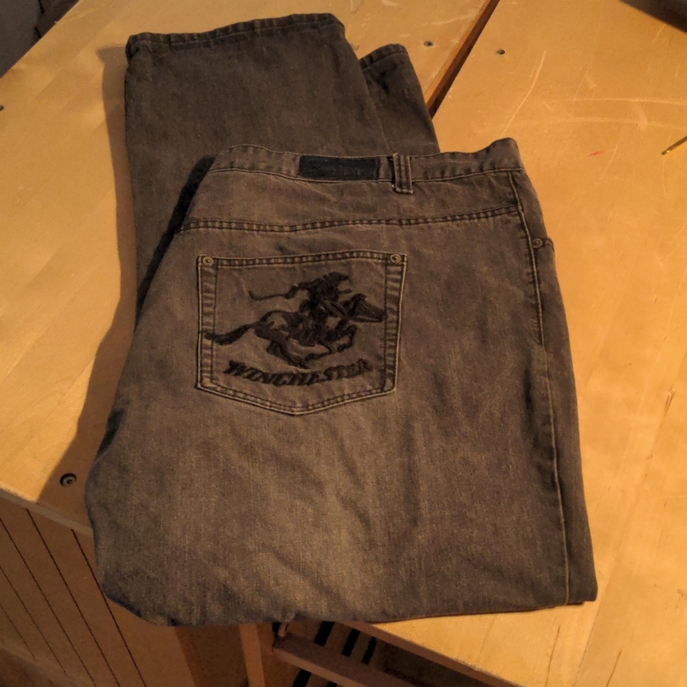 Men's Winchester Distressed Jeans, Size 50